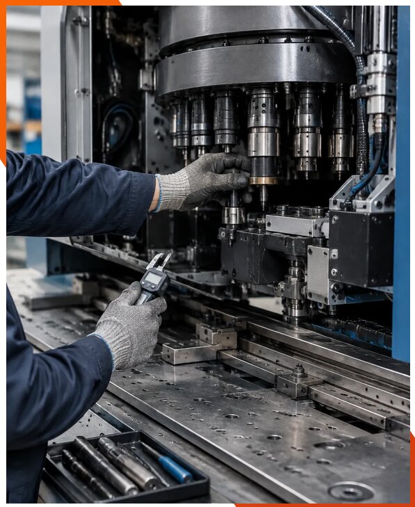 Ремонт координатно-пробивных прессов в Бугуруслане