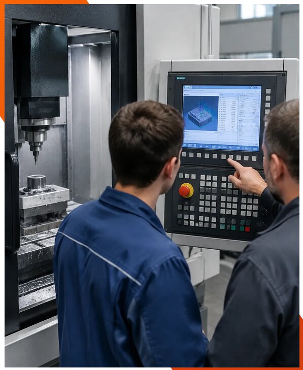 Обучение работе на станках с ЧПУ Siemens в Бугуруслане